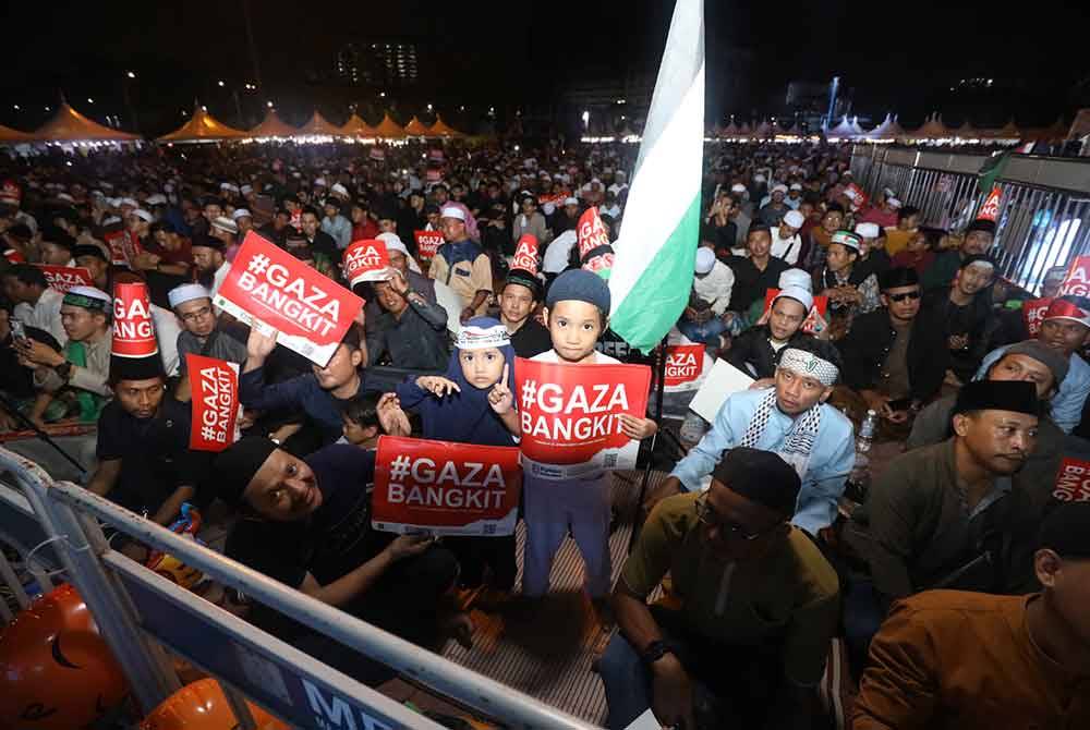 Pupuk amalan bersolidariti untuk Palestin sejak kecil. Foto Selangorkini