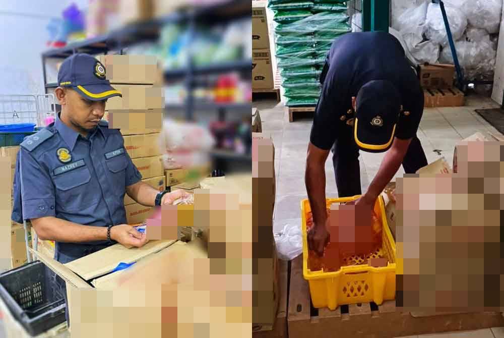 Serbuan menerusi Op Samar dilakukan selepas KPDN menerima aduan awam bahawa sebuah premis enggan menjual minyak masak peket. Foto KPDN Perak