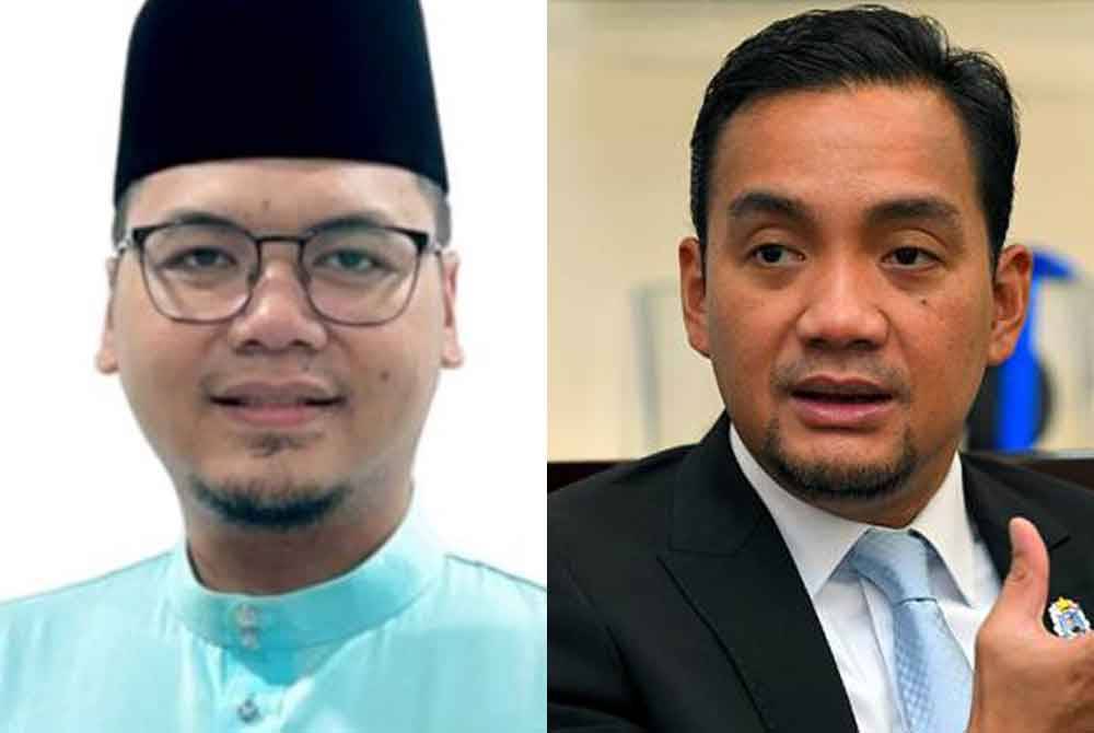 Dari kiri: Muhammad Faezuddin Puad, Onn Hafiz Ghazi