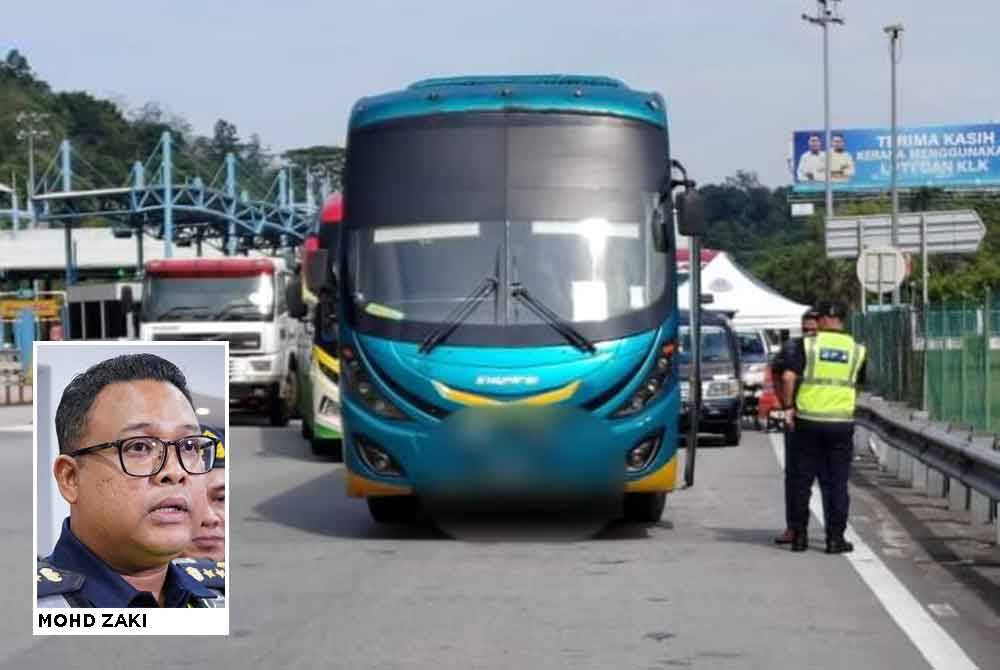 JPJ melakukan pemeriksaan kenderaan perkhidmatan awam semasa operasi di Kuala Lumpur pada Selasa. - Foto: JPJ Kuala Lumpur