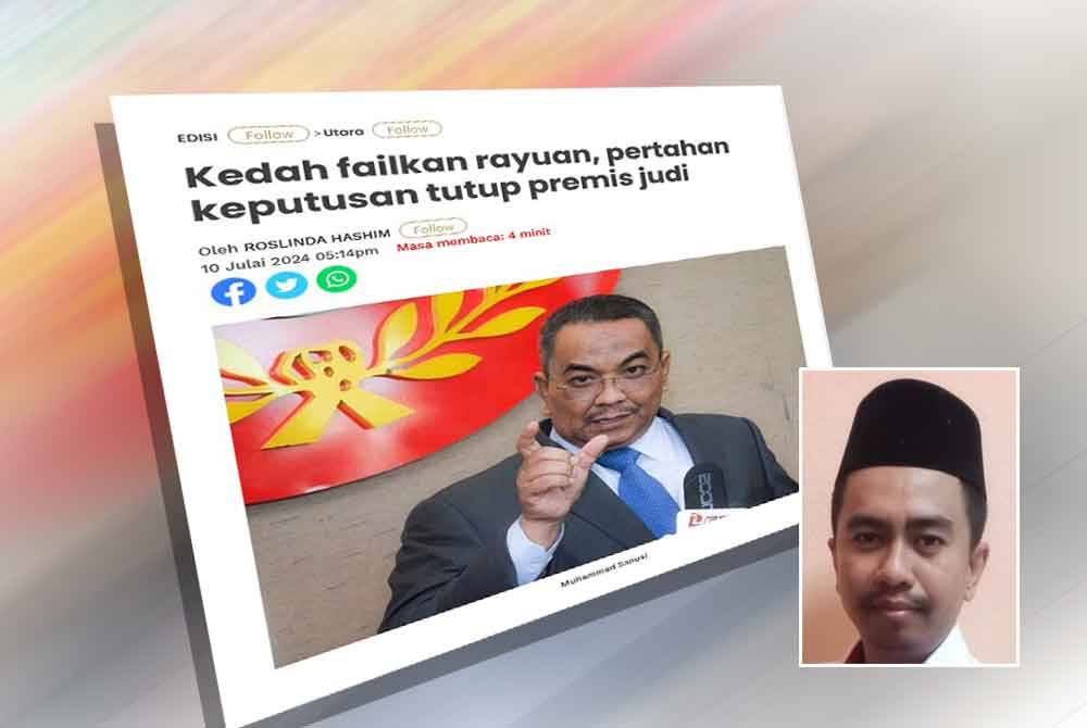 Laporan Sinar Harian. Gambar kecil: Azrol