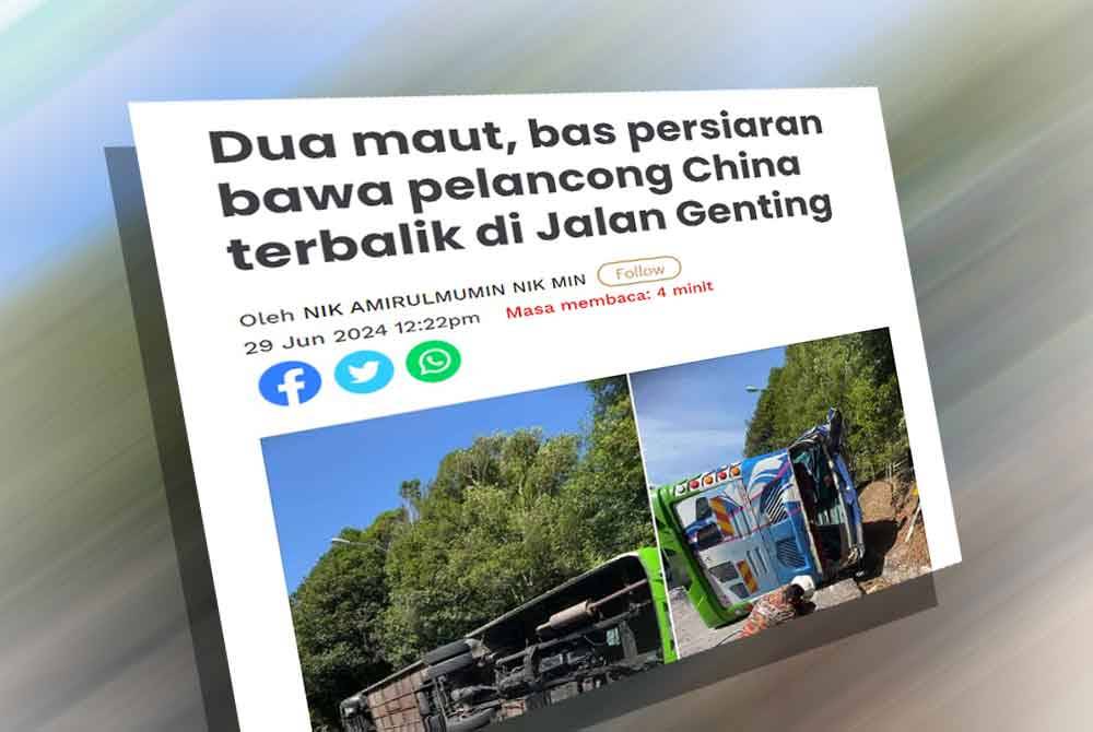 APAD membatalkan lesen pengendali bas yang terlibat dalam kemalangan di Jalan Turun Genting Highlands, hujung bulan lalu.