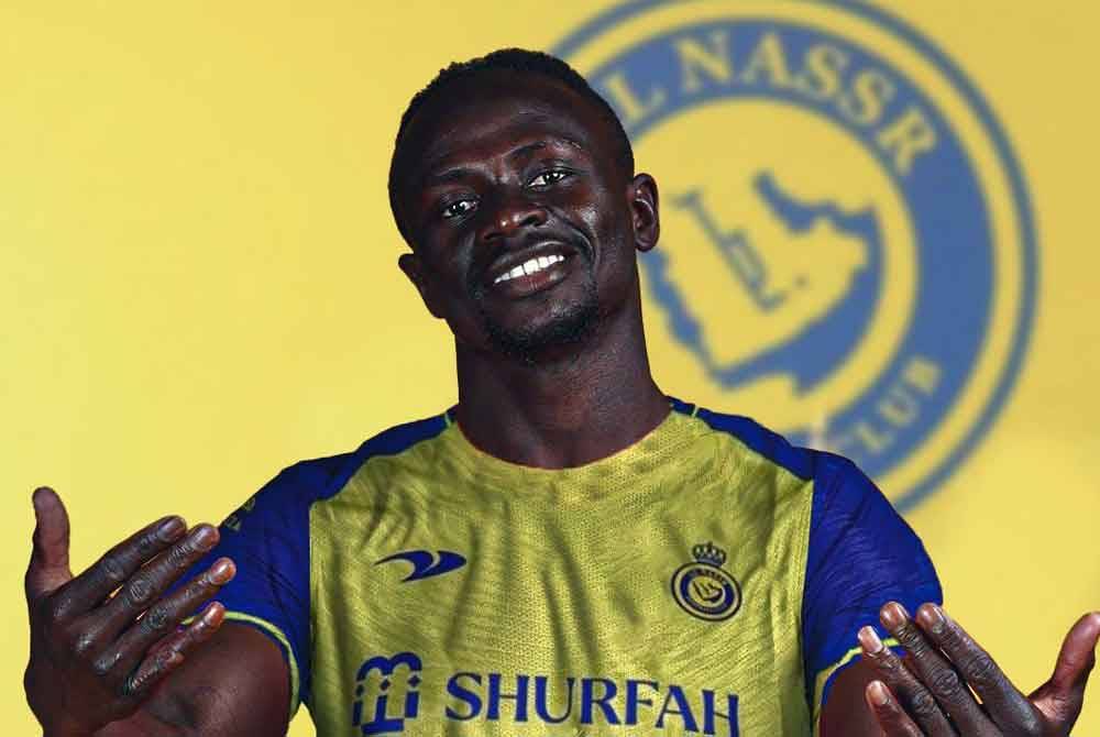 Sadio Mane kekal bersama Al-Nassr. Foto: Agensi