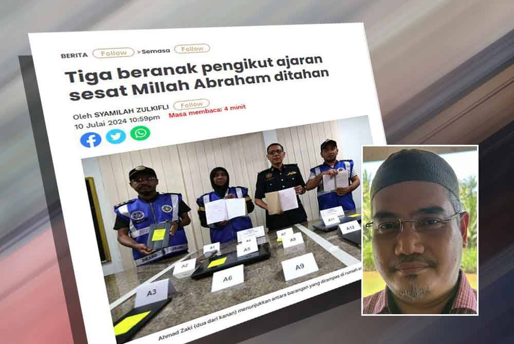 Laporan Sinar Harian. Gambar kecil: Mohd Asri