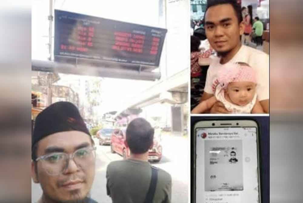 Gambar tular berhubung kehilangan Syahrul Ashraf sejak Khamis lalu.