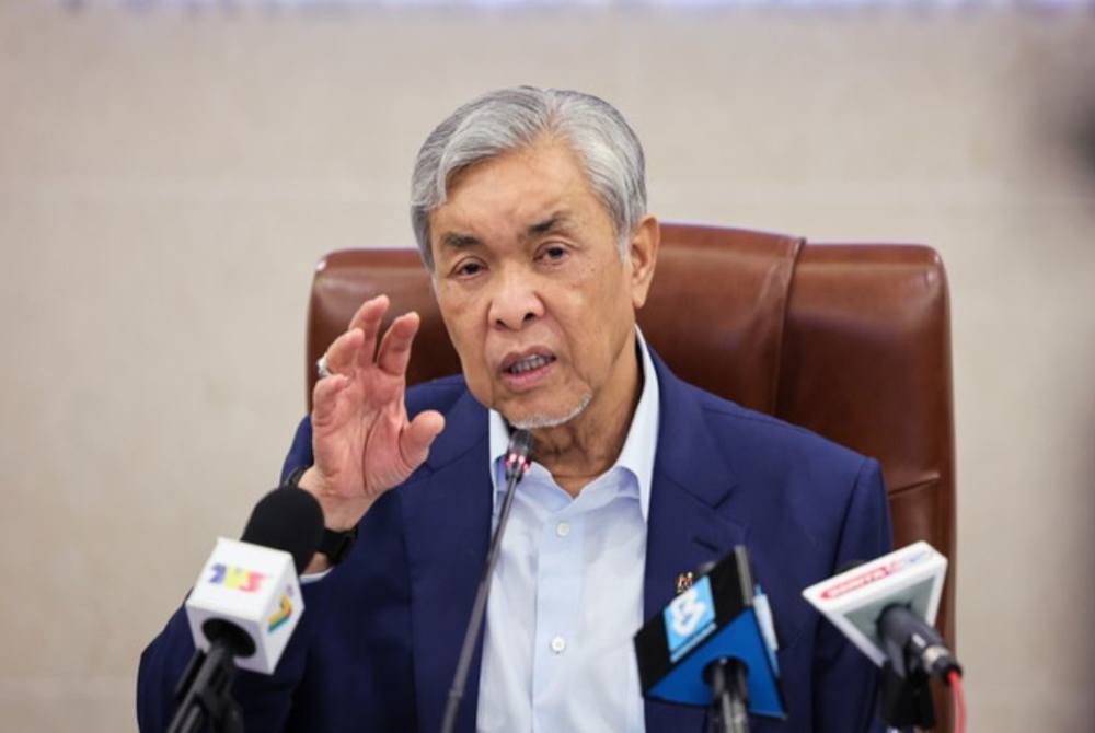 Ahmad Zahid. Foto Bernama