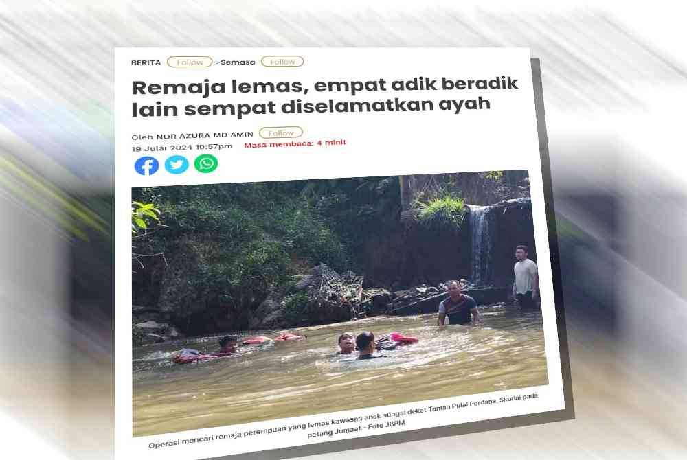 Laporan Sinar Harian.