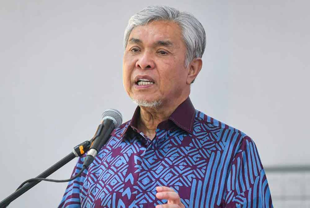 Ahmad Zahid. Foto Bernama