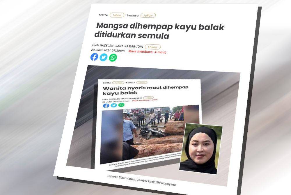 Laporan Sinar Harian.