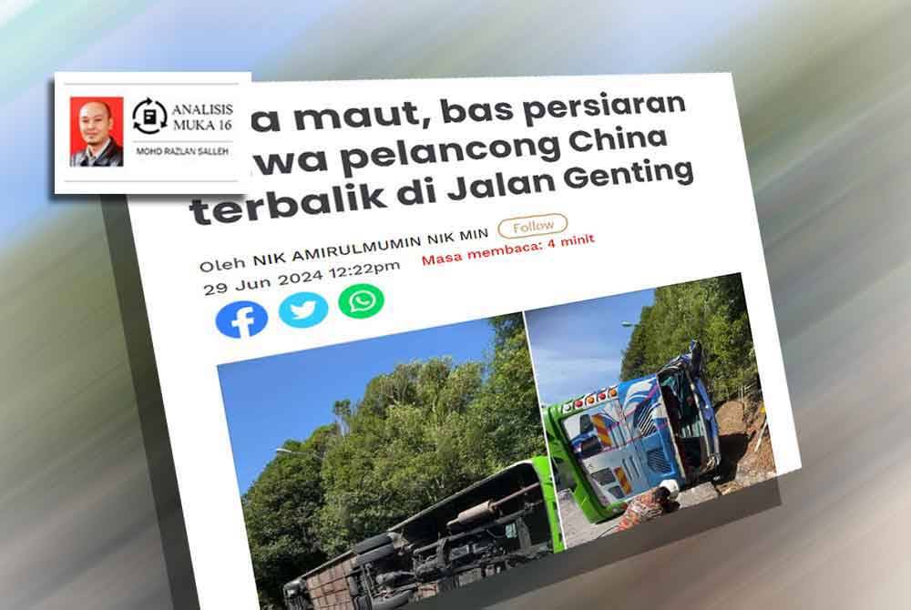 APAD membatalkan lesen pengendali bas yang terlibat dalam kemalangan di Jalan Turun Genting Highlands, hujung bulan lalu.