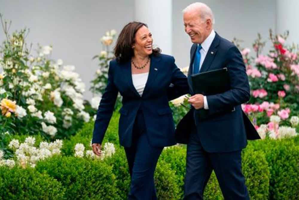 Harris menarik perhatian Biden sebagai pemimpin yang berpegang kepada kejujuran dan integriti. Foto X Joe Biden