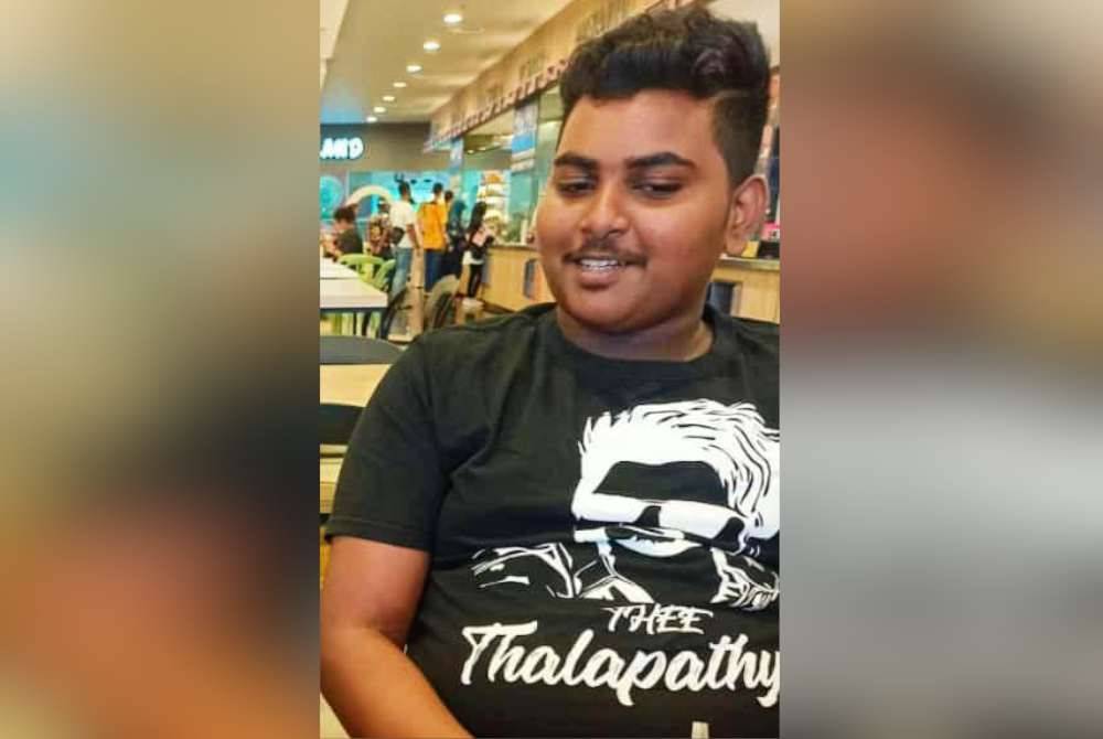 Praveen Raj, 18, kali terakhir dilihat keluar dari kediaman ibunya di Taman Lagenda Fasa 1, Teluk Intan pada Khamis lalu sebelum dilaporkan hilang.