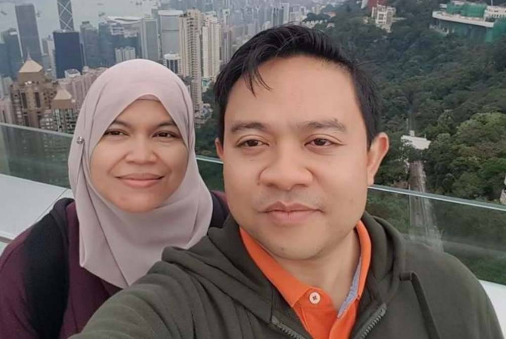 Gambar yang dimuat naik Alena bersama Wan Saiful di Facebook. Foto Facebook Alena Omar