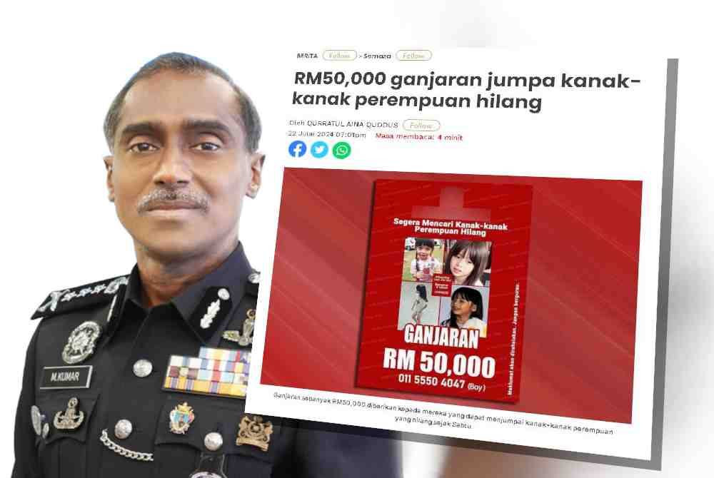 Kumar. Laporan Sinar Harian