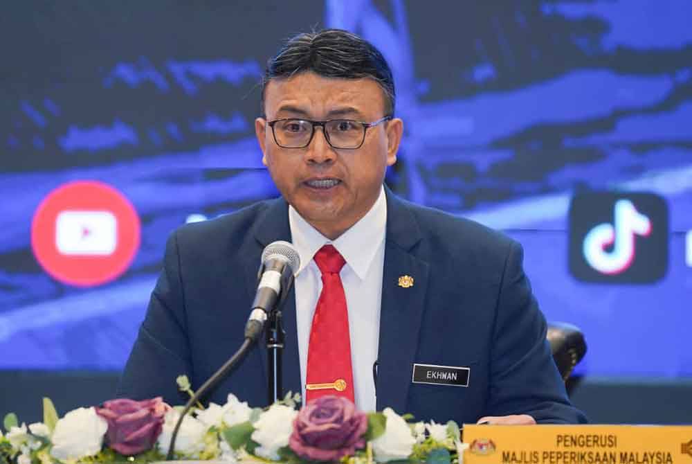 Mohd Ekhwan mengumumkan keputusan STPM 2023 pada Selasa.