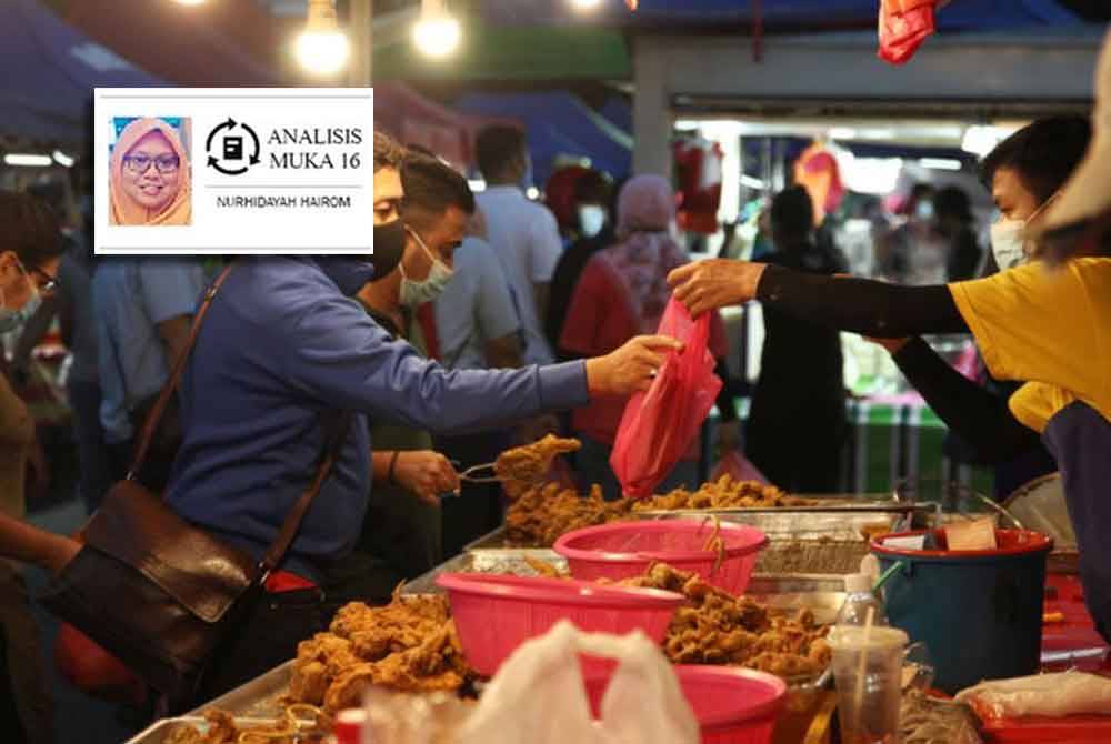 Peniaga pasar malam mendakwa jualan makanan tidak lagi begitu rancak berbanding dahulu. Gambar hiasan