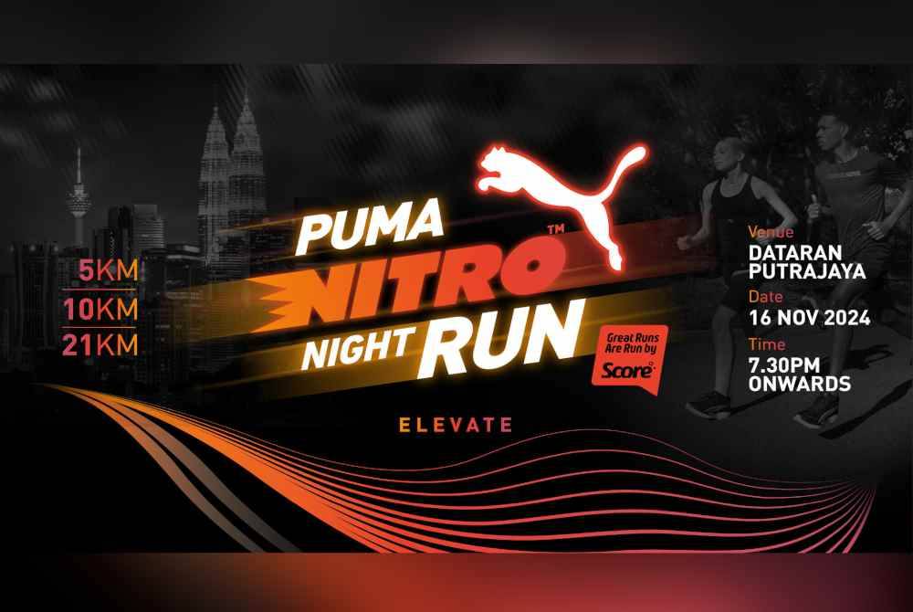 Puma Nitro Night Run perkenal kategori 21km