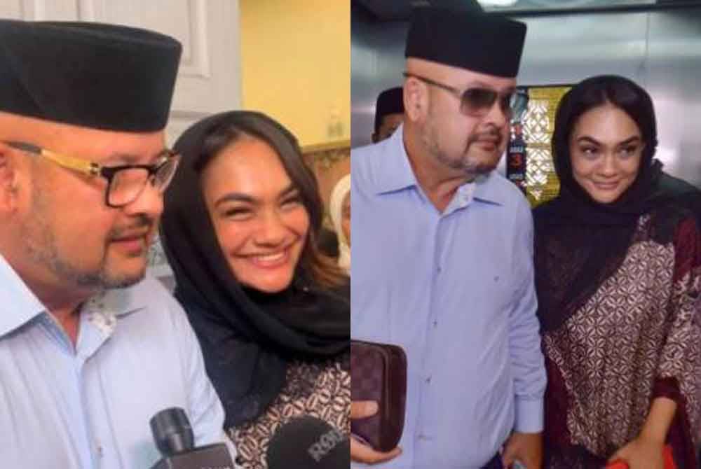 Harith Iskander dan isterinya, Dr Jezamine Lim.