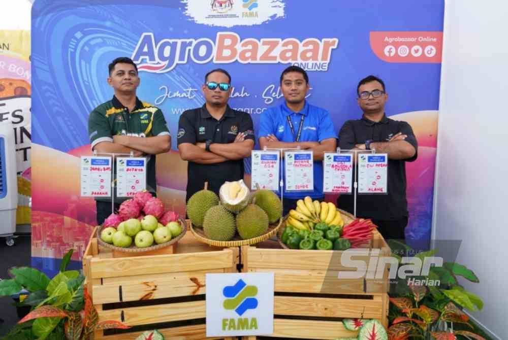 Pasukan FAMA Selangor sedia menanti para usahawan di reruai agensi itu selama tiga hari bermula Jumaat. Foto Sinar Harian/MOHD HALIM ABDUL WAHID