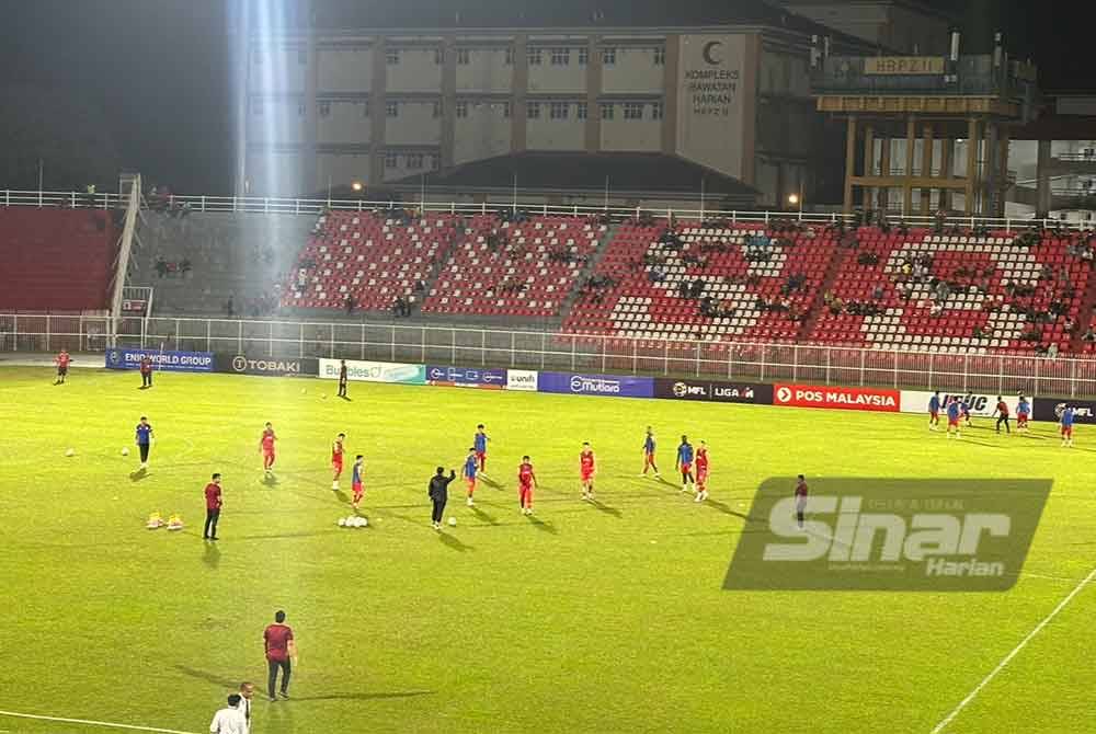 Aksi KDN FC, Perak FC tertunda 30 minit