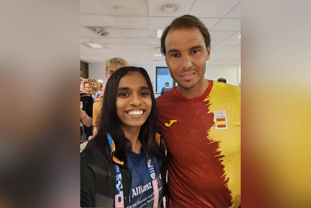 Sukan Olimpik: Thinaah teruja dapat jumpa Nadal