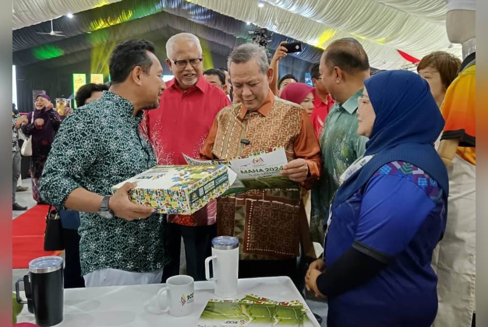 Aminuddin (tengah) melawat Program NS FEST 2024.