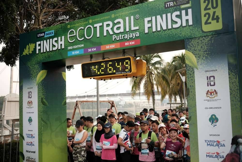 Larian Ecotrail berjaya menarik 1,000 penyertaan dari tujuh negara.