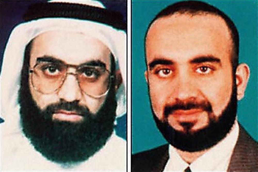 Gambar fail Biro Siasatan Persekutuan (FBI) menunjukkan Khalid Shaikh Mohammed, di laman sesawang Pengganas Paling Dikehendaki FBI. Foto AFP