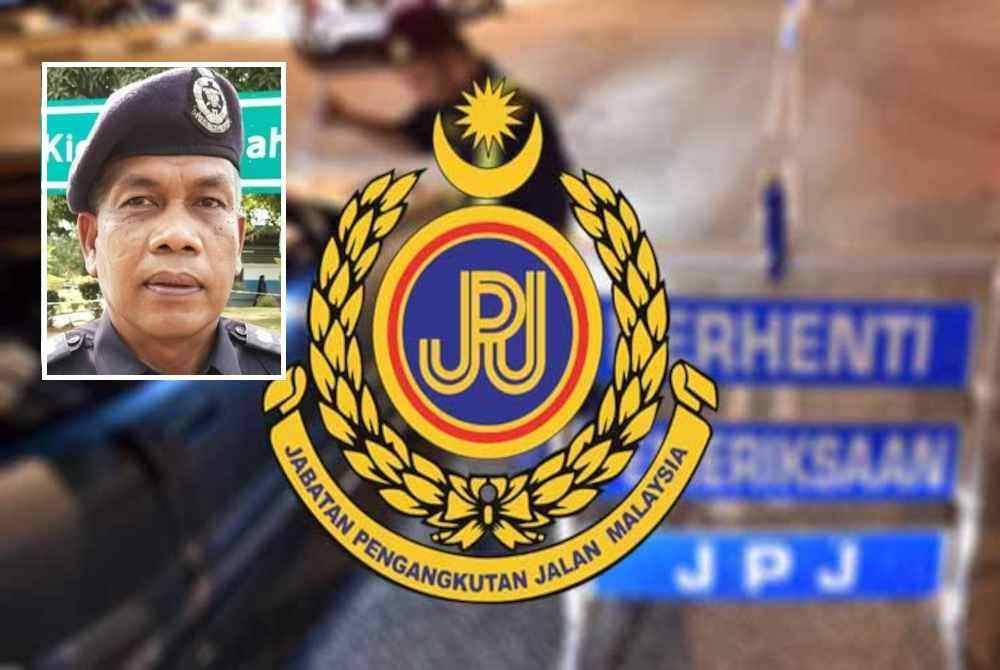 Anggota penguat kuasa JPJ Pahang cedera dirempuh lori ketika menjalankan tugas Op Khas Perdagangan di Kilometer 194.1 LPT1 berhampiran R&R Gambang pada Khamis. Gambar kecil: Wan Mohd Zahari. Gambar hiasan