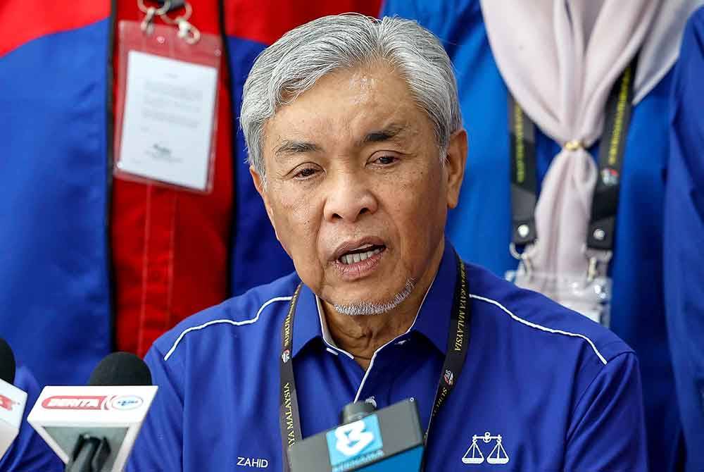 Ahmad Zahid. Foto Bernama