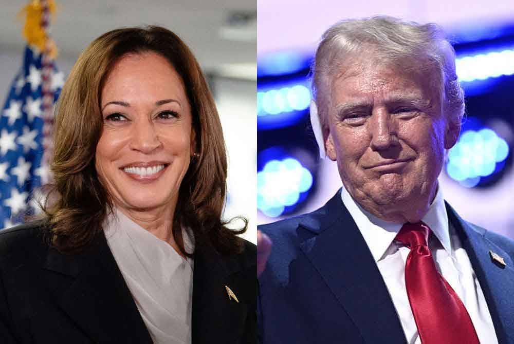 Kamala Harris, Donald Trump. Foto AFP