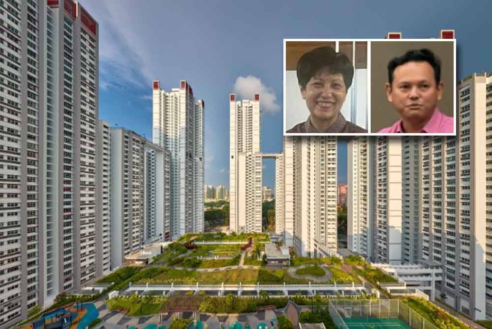 City Vue @ Henderson yang siap dibangunkan pada 2019 merupakan salah satu projek terbaharu HDB. Foto Agensi. Gambar kecil: Indranee Rajah dan Zaqy Mohamad. (Gambar kecil: Indranee Rajah, Zaqy Mohamad)