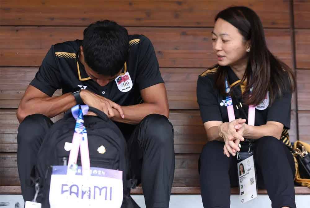 Hannah yakin Azeem mampu bangkit semula bagi menebus kekecewaan di Sukan Olimpik 2024 di Paris. Foto Facebook Hannah Yeoh