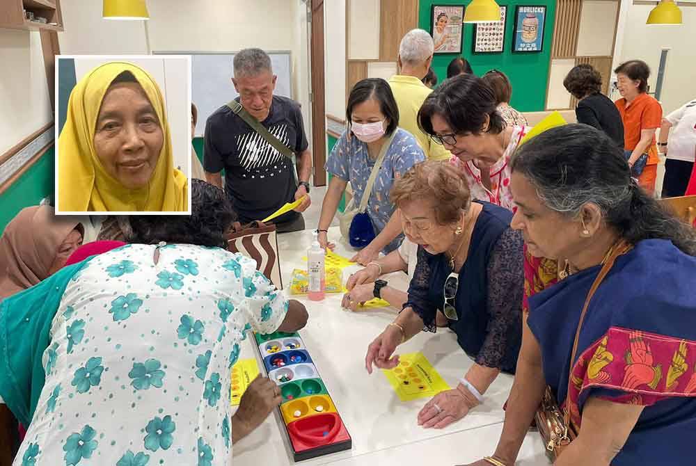 Kemudahan ini menghimpunkan semua kaum di bawah satu bumbung. Gambar kecil: Rafiah