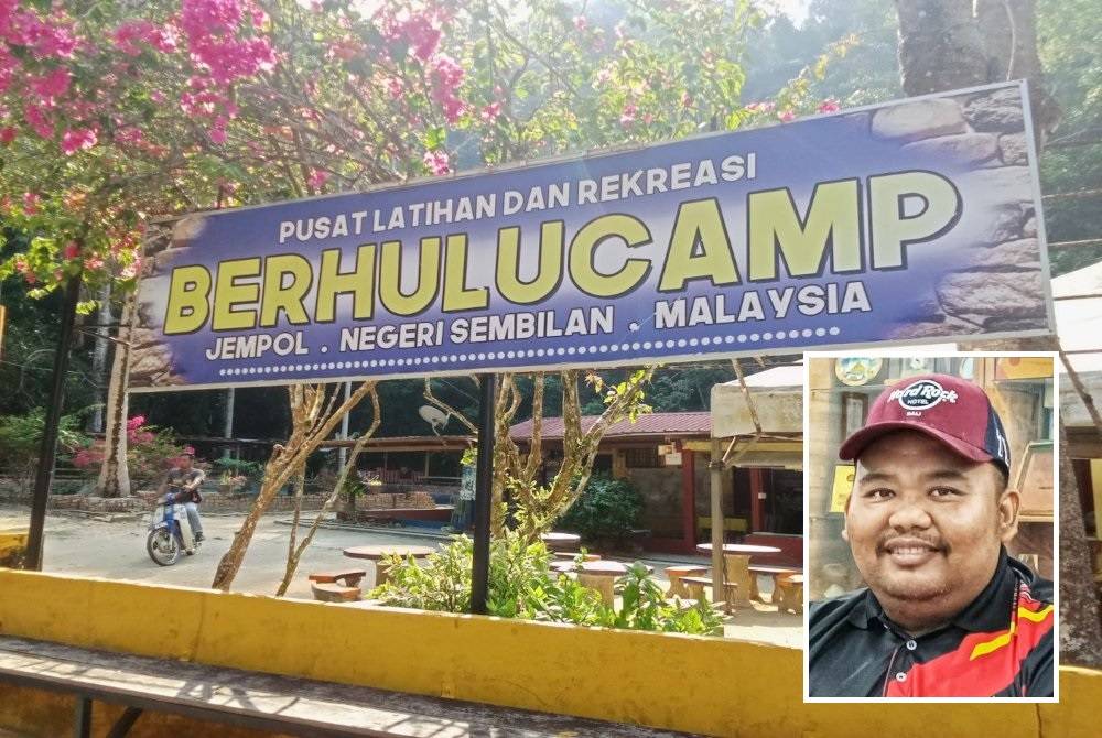 Berhulu Camp terletak di pinggir Hutan Lipur Jeram Serting Ulu, Jempol. Gambar kecil: Mohd Hanif