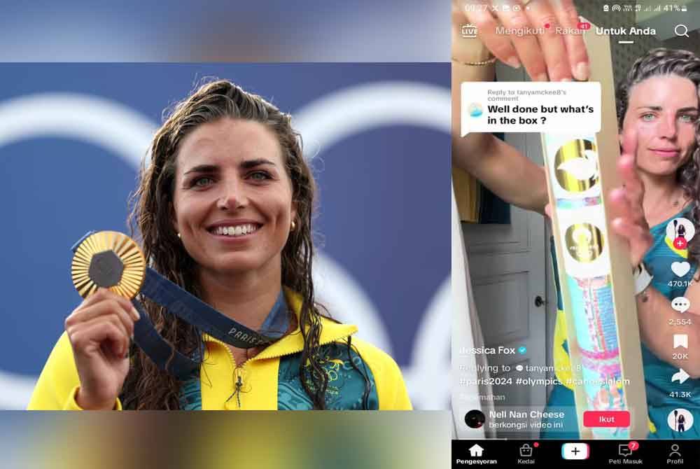 Jessica memenangi dua pingat emas Olimpik buat Australia. - Foto: Agensi.