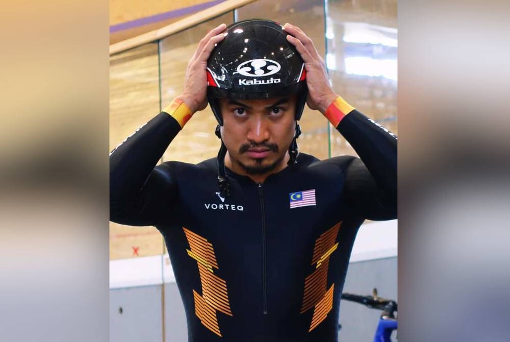 Azizulhasni memulakan langkah positif pada Sukan Olimpik 2024 apabila membaharui rekod baharu kebangsaan acara pecut di Paris pada Rabu. Foto Facebook Azizulhasni Awang