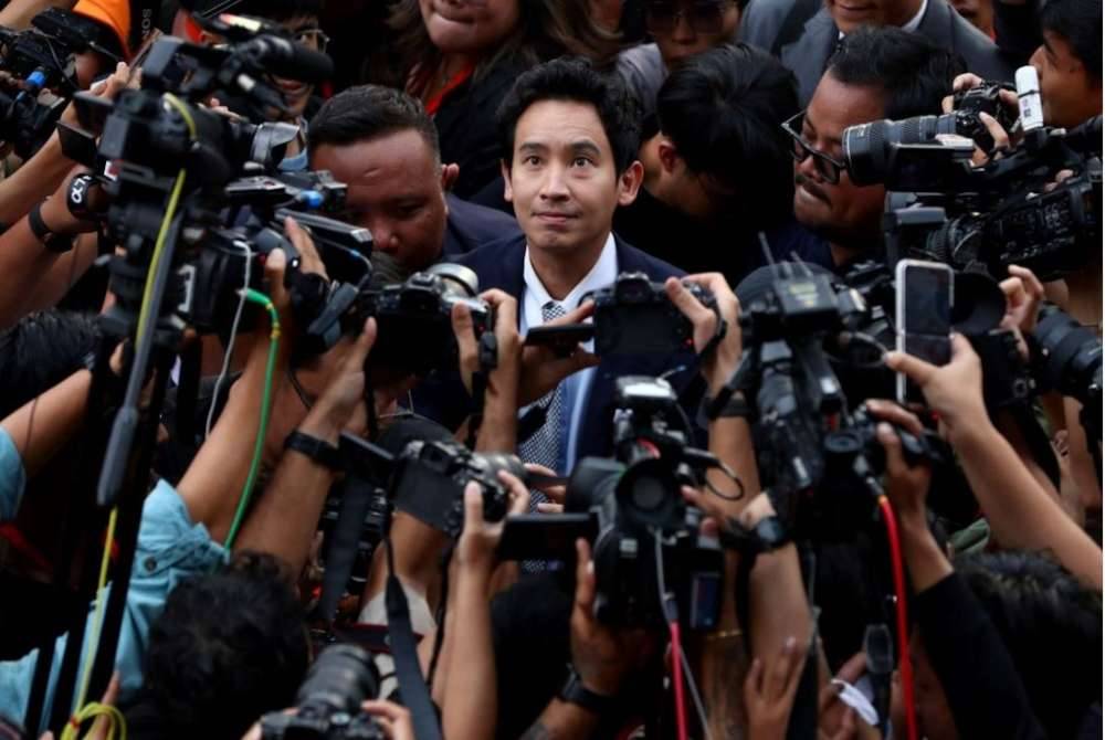 Mahkamah Thailand arah MFP dibubar, Pita Limjaroenrat dilarang sertai politik 10 tahun. Foto REUTERS