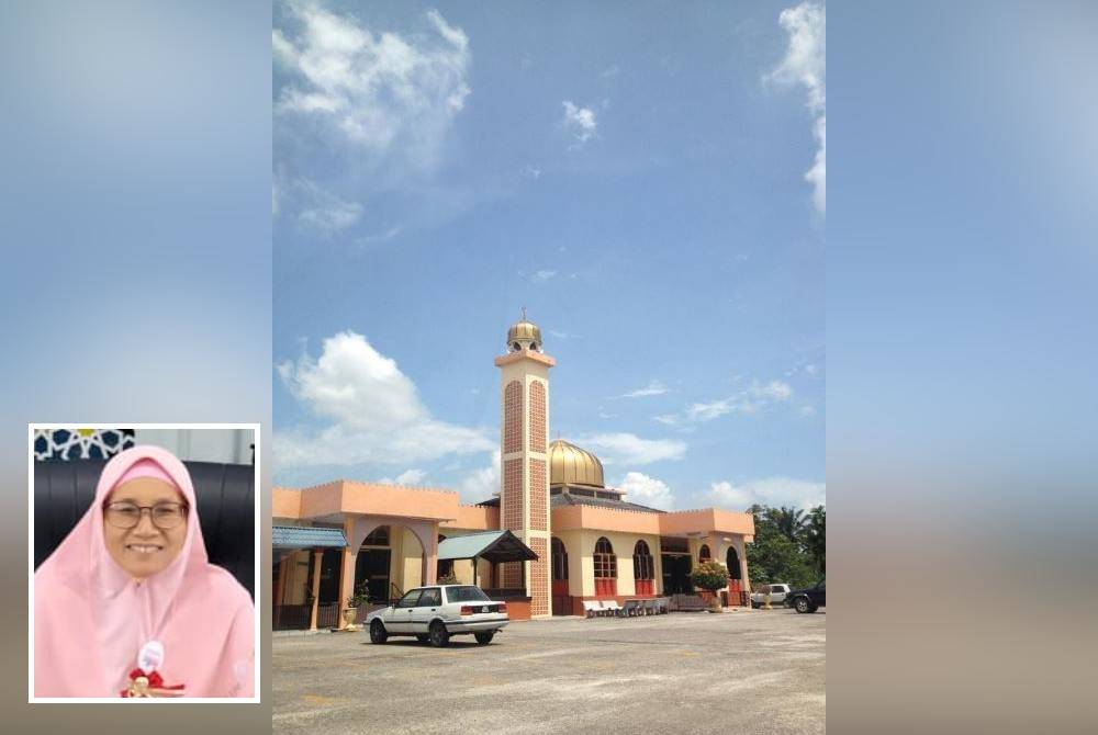 Masjid Jamiul Shariff Pokok Machang, Tasek Gelugor. (Gambar kecil: Zaiton)