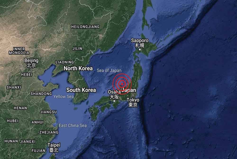 Jepun melaporkan tsunami kecil di bahagian barat daya negara itu susulan gempa bumi berukuran 7.1 magnitud yang melanda wilayah Miyazaki dan kawasan lain pada Khamis. Foto hiasan