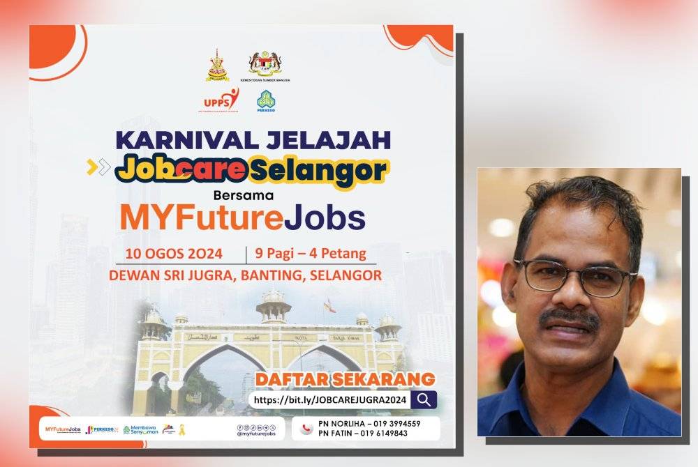 Sebanyak 35,000 peluang pekerjaan tanpa had umur dibuka kepada orang ramai termasuk kepada golongan kelainan upaya (OKU) dalam Jelajah JobCare Selangor. (V Papparaidu)