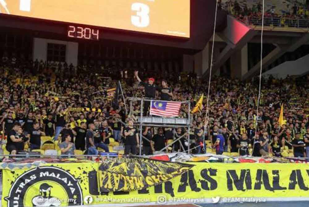 FAM harap beberapa kumpulan penyokong termasuk Ultras Malaya tidak memboikot Pestabola Merdeka 2024. Gambar hiasan