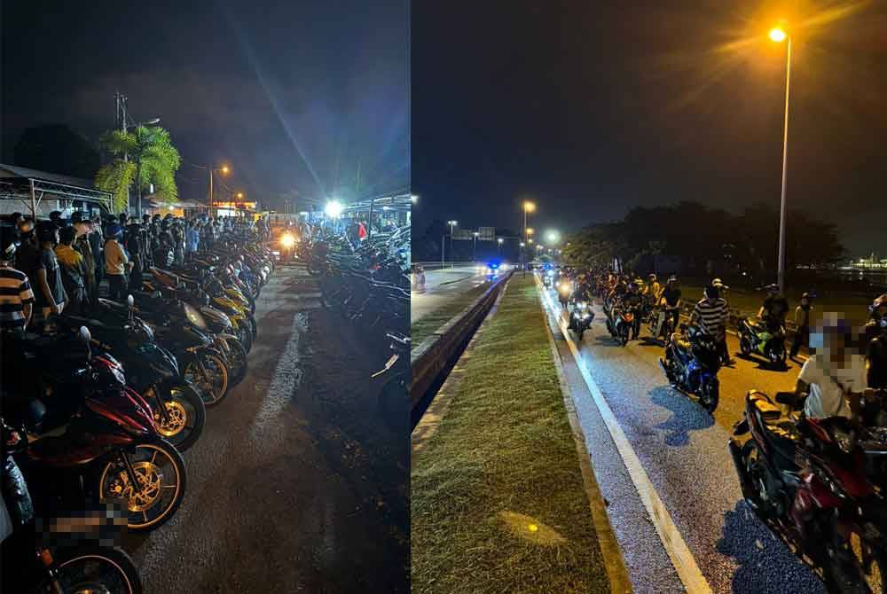 Sebanyak 67 buah motosikal diperiksa dalam Operasi Samseng Jalanan yang dijalankan pada petang Ahad sehingga tengah malam Isnin.