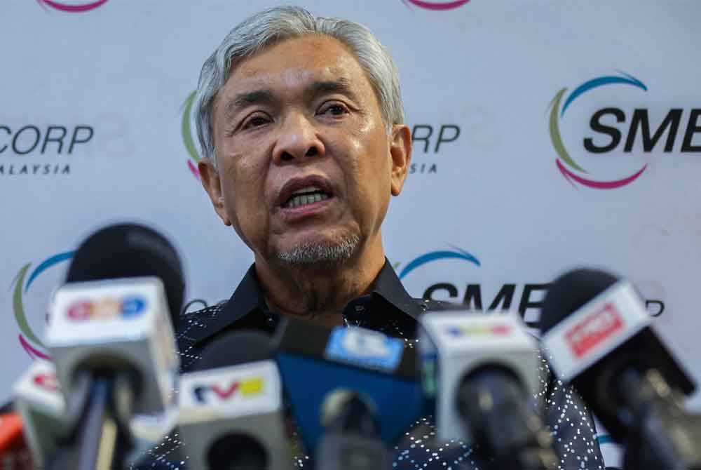 Ahmad Zahid. Foto Bernama