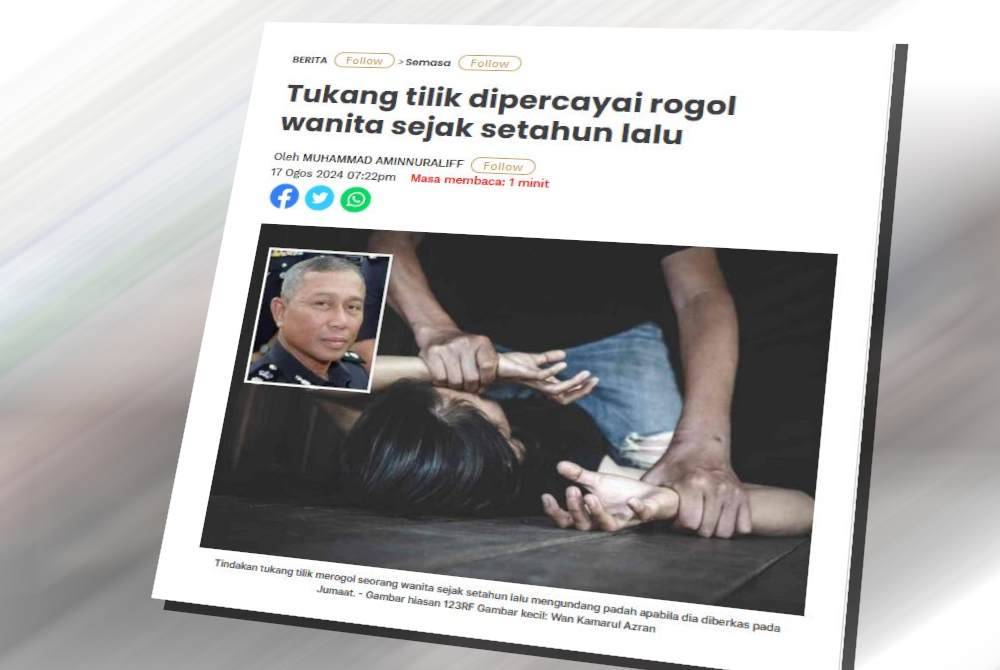 Laporan Sinar Harian.