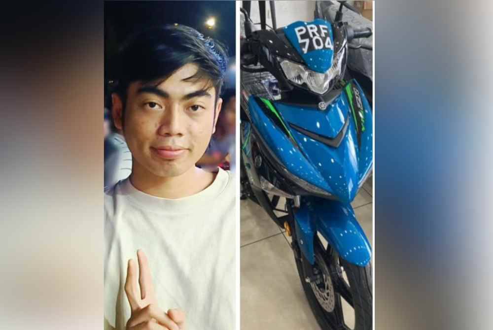 Muhammad Danish dilaporkan tidak pulang ke rumah sejak Sabtu dan kali terakhir dilihat menunggang motosikal jenis Yamaha Y15ZR bernombor PRF 704.