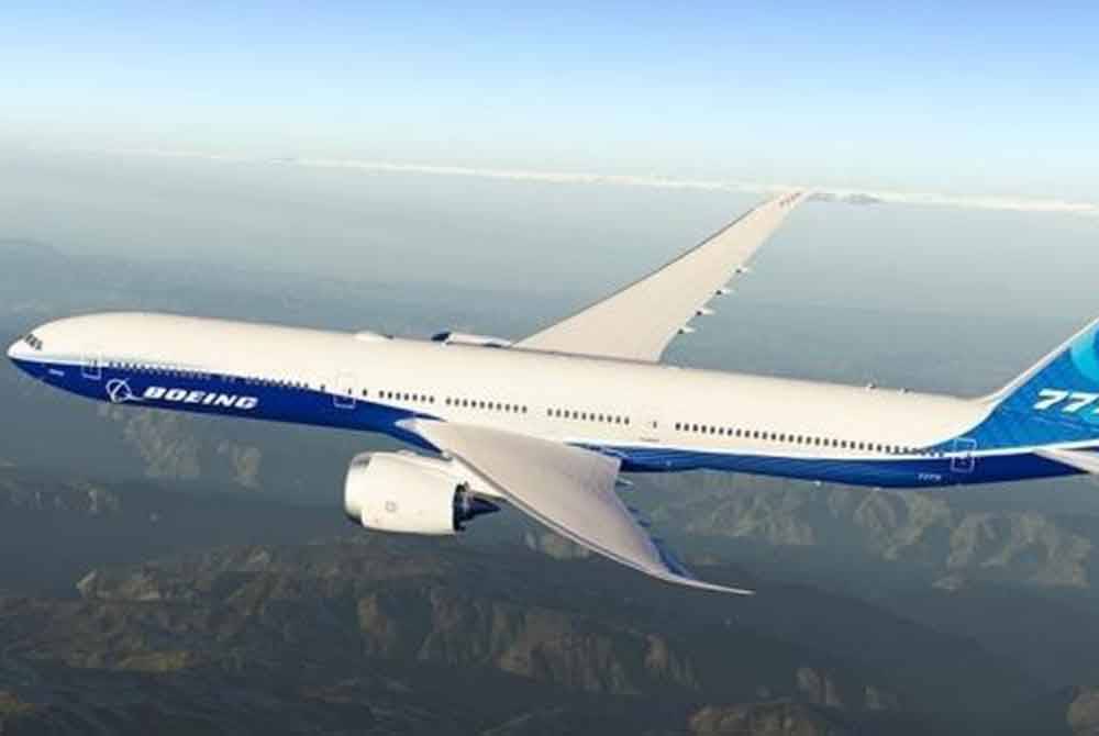 Pengeluar pesawat Amerika Syarikat, Boeing mengumumkan bahawa pihaknya menghentikan ujian penerbangan model 777X selepas kerosakan ditemui pada komponen struktur antara enjin dan struktur pesawat.