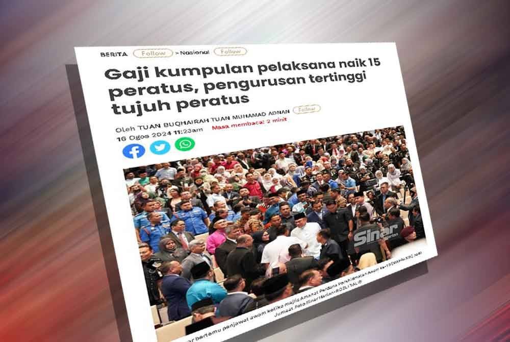 Laporan Sinar Harian.