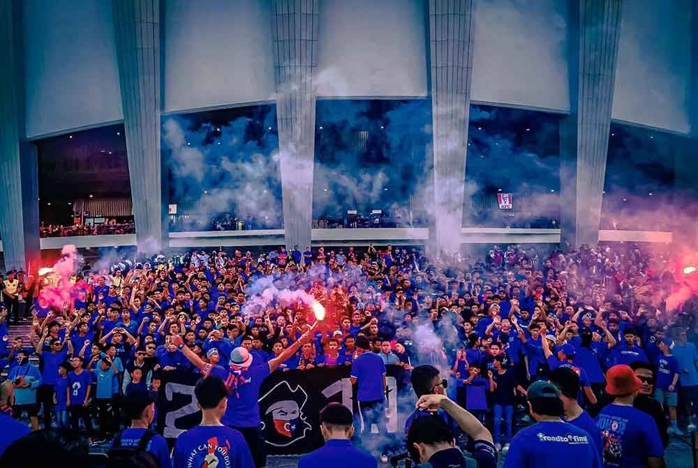 BOS bersemangat menjelang aksi final Piala FA, sabtu ini. Foto: FB Boys of Straits