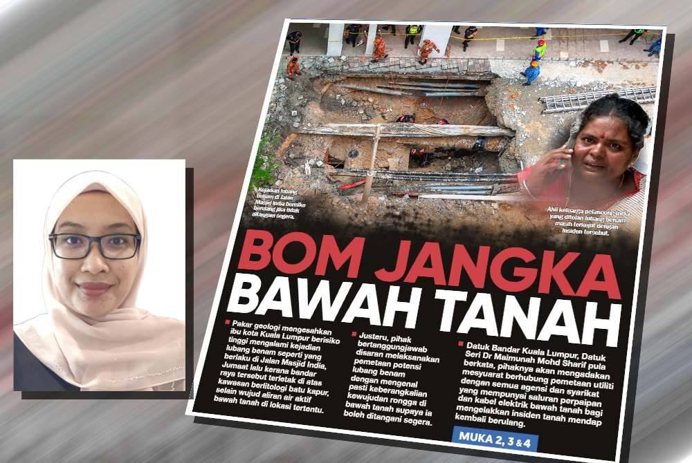 Laporan Sinar Harian. Gambar kecil: Nor Shahidah